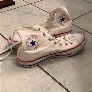 High top converse sneakers